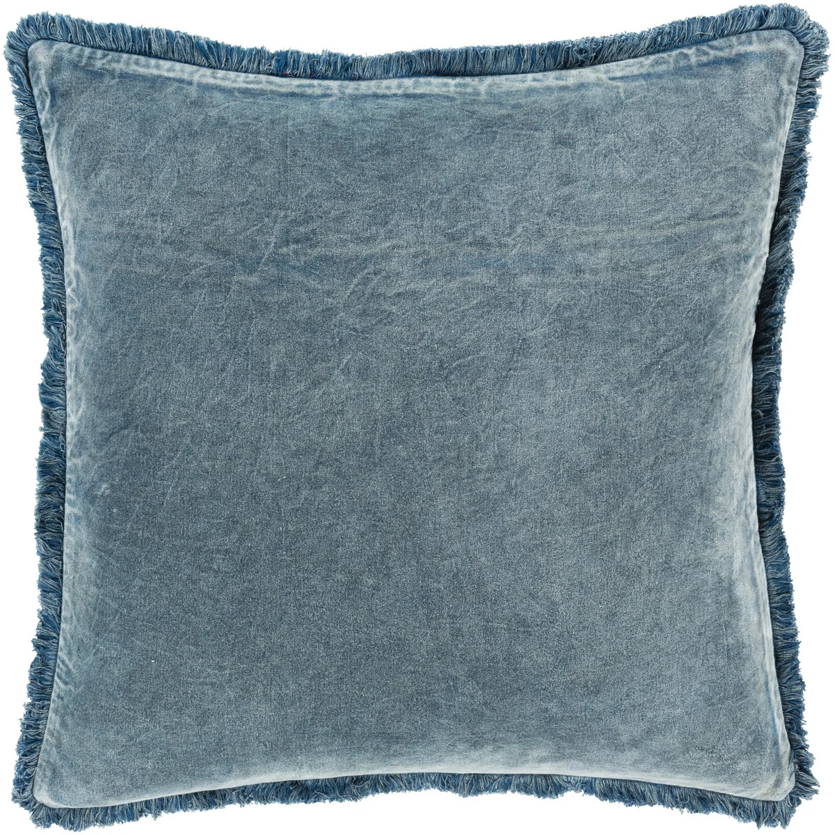 Steph Fringed Cotton Reversible Throw Pillow | Wayfair North America