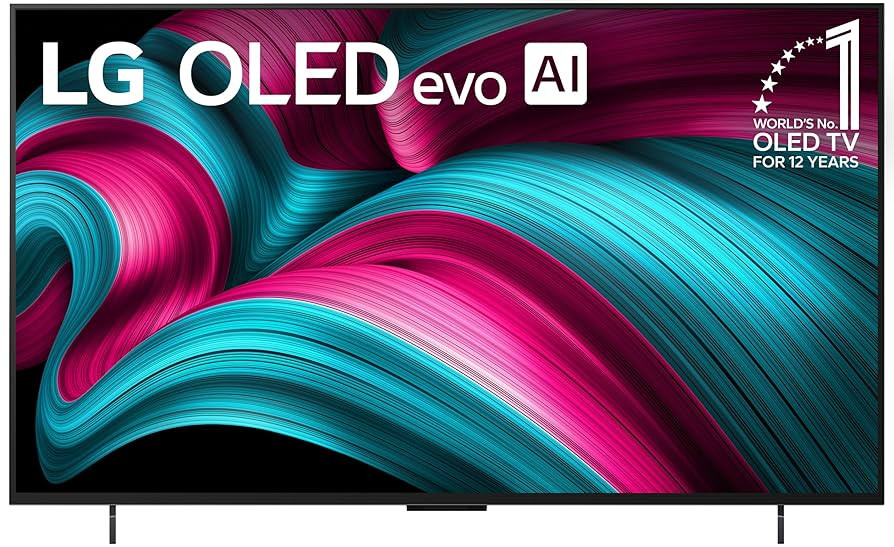 LG 42-Inch Class OLED evo AI 4K C5 Series Smart TV w/Dolby Atmos, Dolby Vision, HDR10, AI Super U... | Amazon (US)