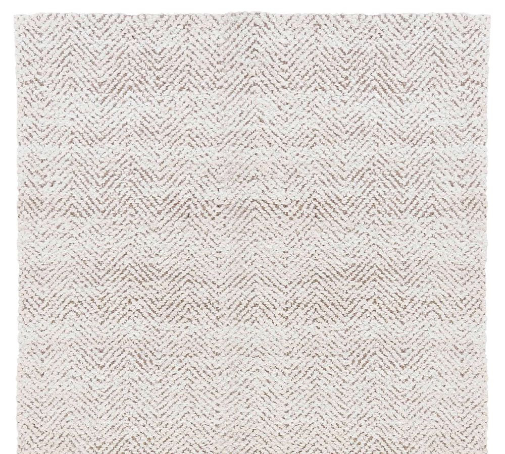 Benton Herringbone Jute Rug | Pottery Barn (US)