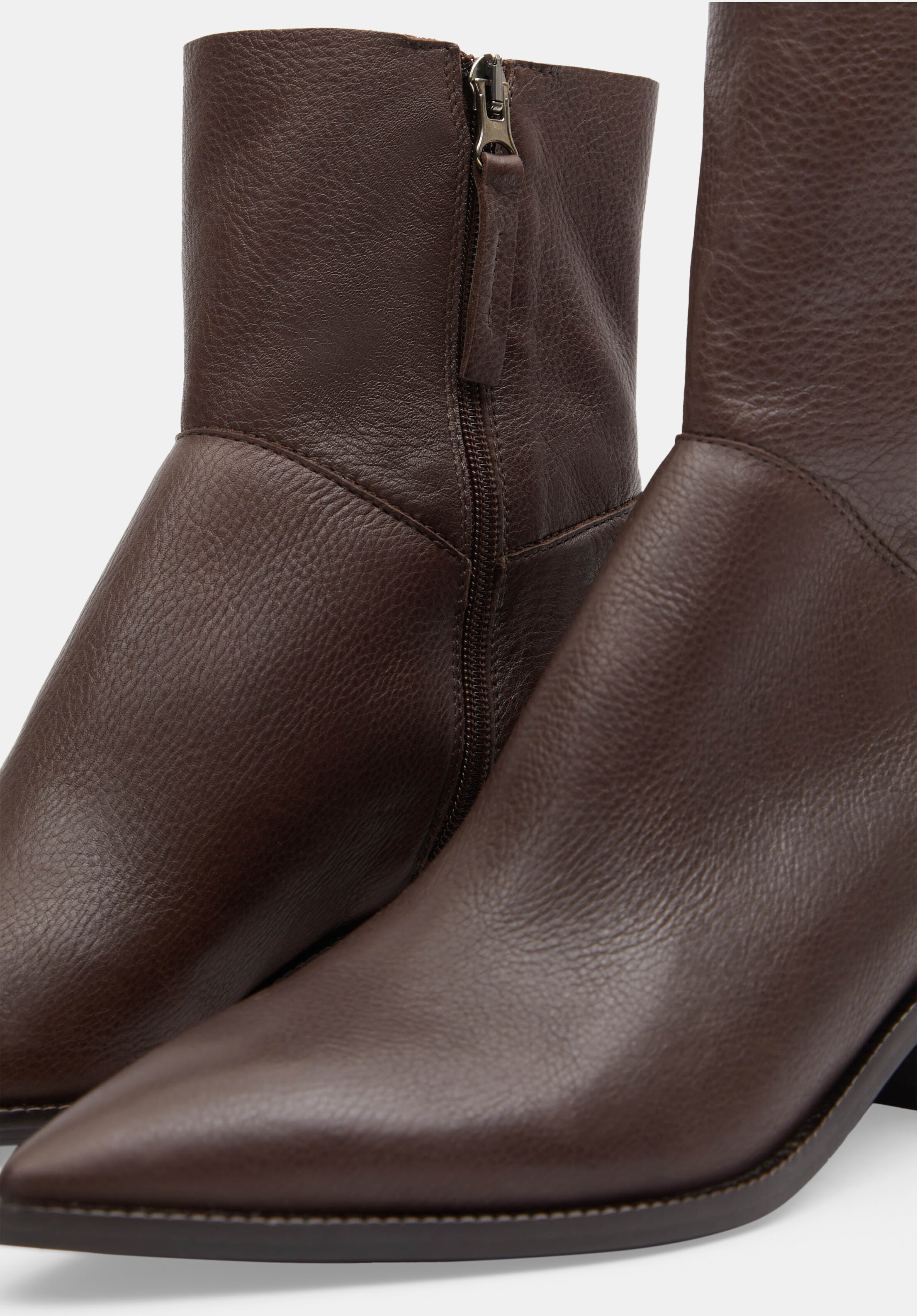 Taylah Leather Ankle Boot | Hush UK