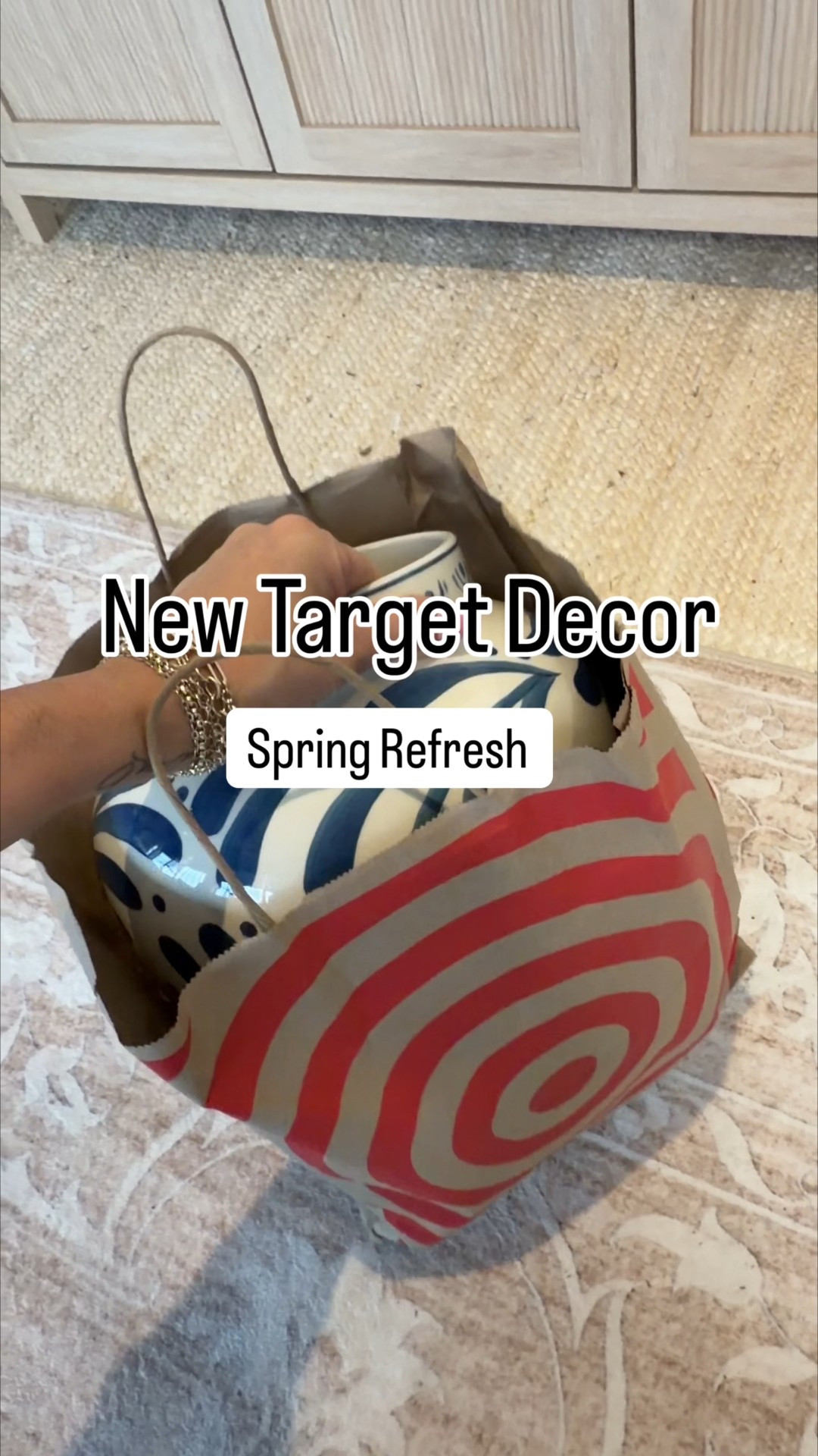 Target Refresh - 
Vase, rattan tray, scalloped basket, faux greens, 

#LTKFindsUnder50 #LTKHome #LTKU