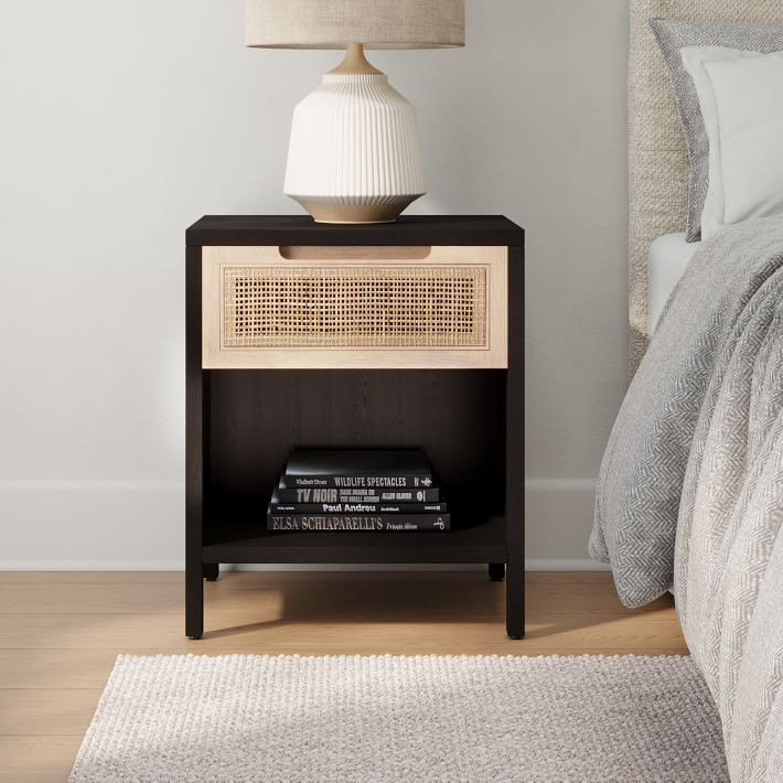 Yvette Woven Nightstand (20") | West Elm CA