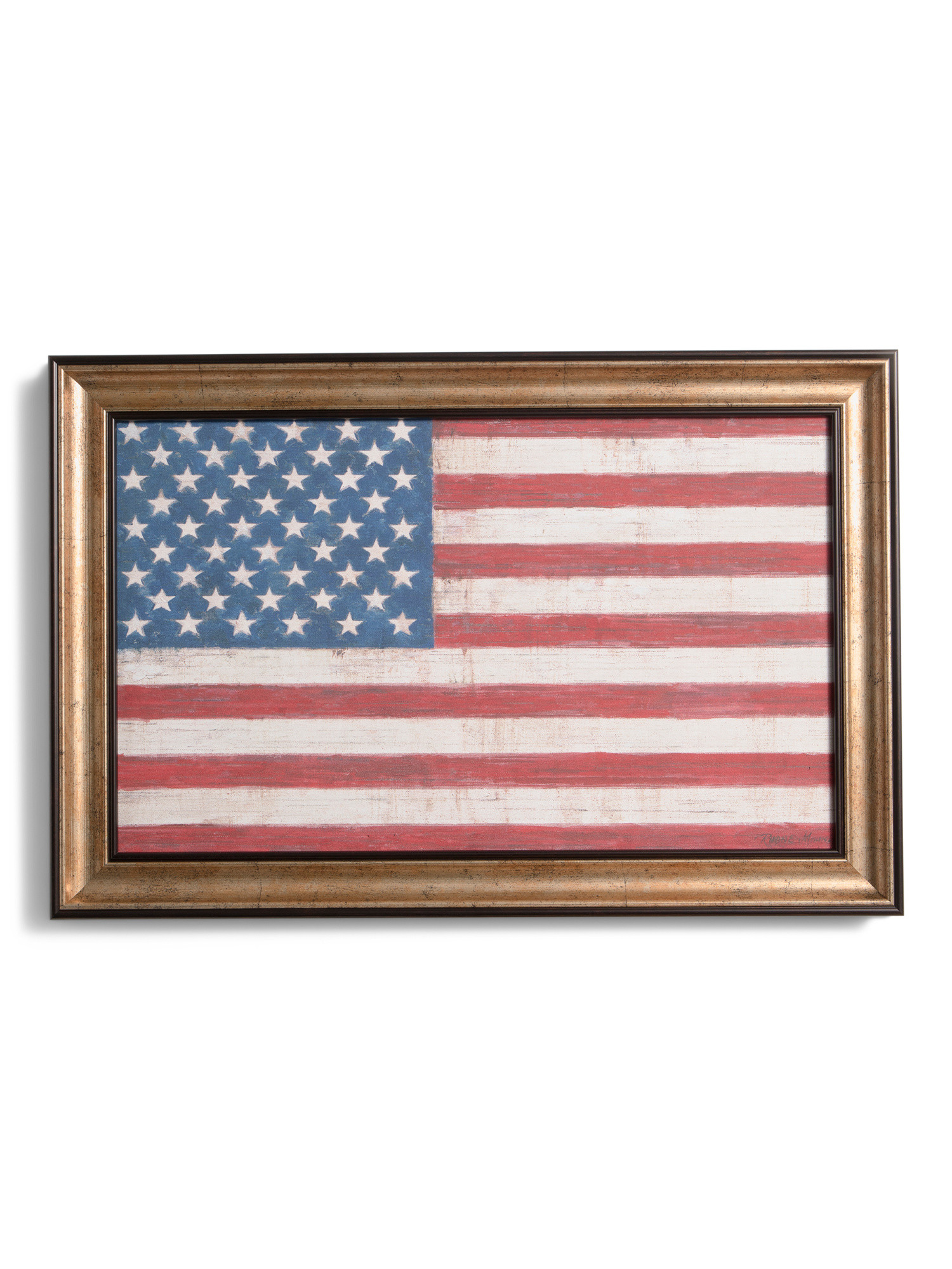 16x24 American Flag Museum Frame Wall Art | TJ Maxx
