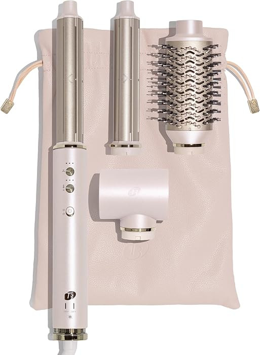 Aire 360 Ceramic Dual Voltage Air Styler Blowout Kit with Curling Attachments, Oval Brush & Dryin... | Amazon (US)