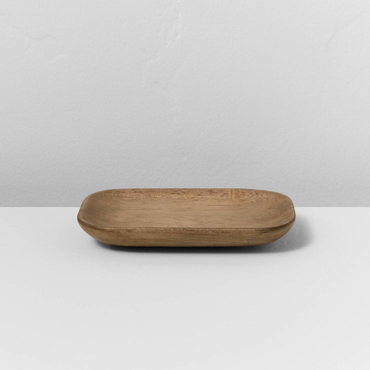 Wood Soap Dish Brown - Casaluna™ | Target