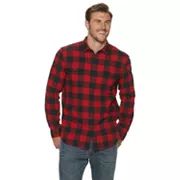 Big & Tall SONOMA Goods for Life? Supersoft Flannel Button-Down Shirt | Kohl's