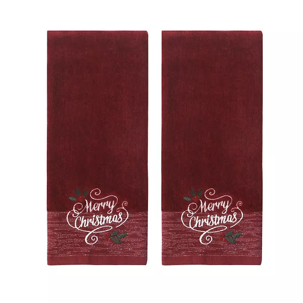 St. Nicholas Square® 2-pc. Christmas Tree Hand Towel Set | Kohl's