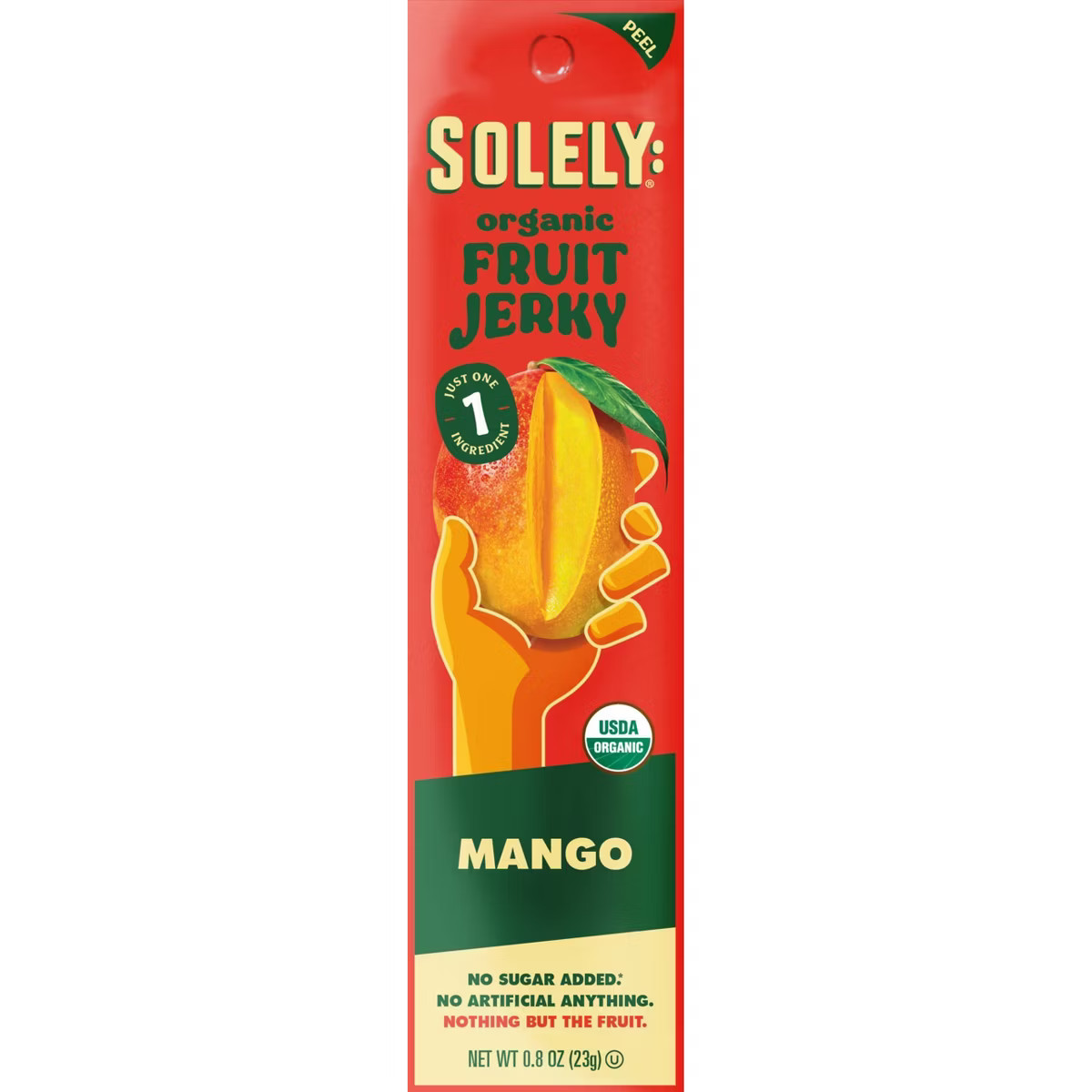 Solely Organic Mango Fruit Jerky - 0.8oz | Target