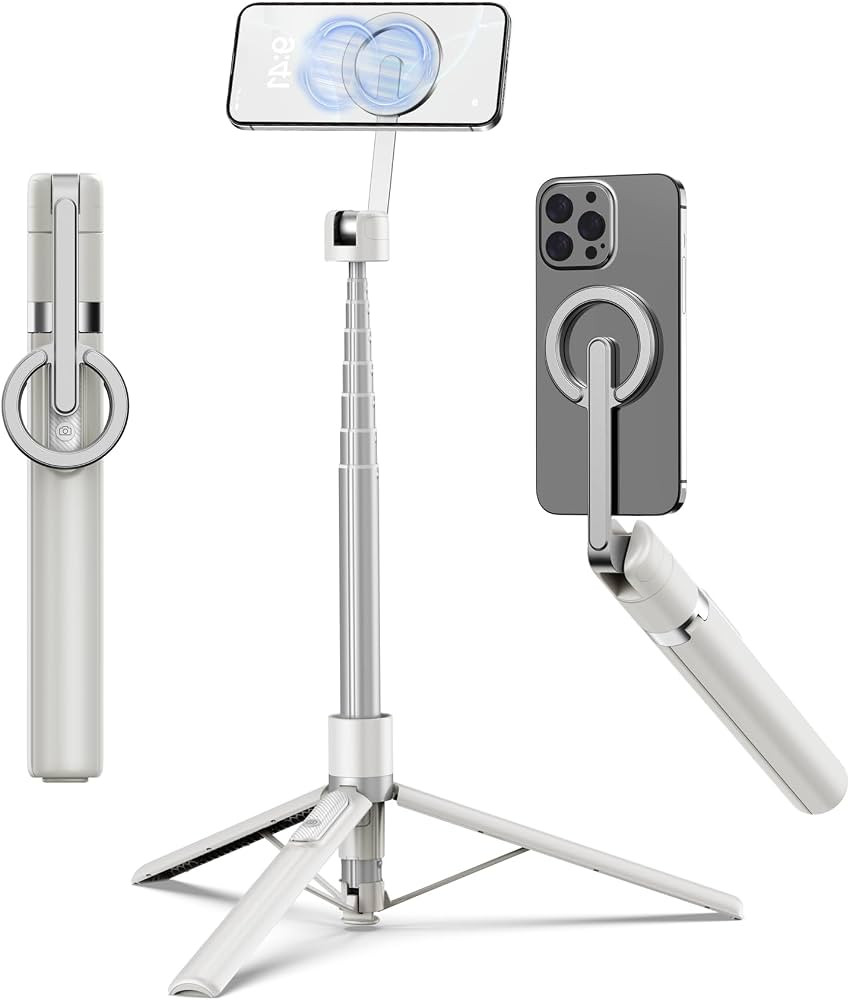 TONEOF 68" Magnetic Aluminum Phone Tripod Selfie Stick for iPhone & Android | Amazon (US)