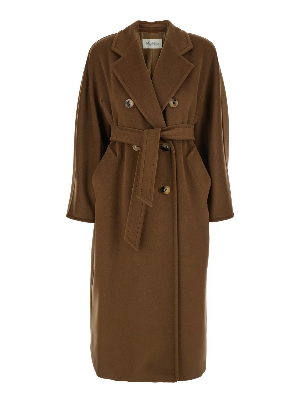 Max Mara Madame Double-Breasted Belted Coat | Cettire Global
