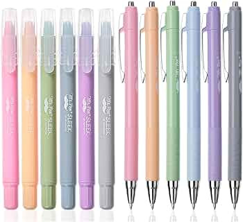 Mr. Pen- Bible Highlighters and Pens No Bleed, 12 Pack, Gel Highlighters, Bible Pens No Bleed Thr... | Amazon (US)