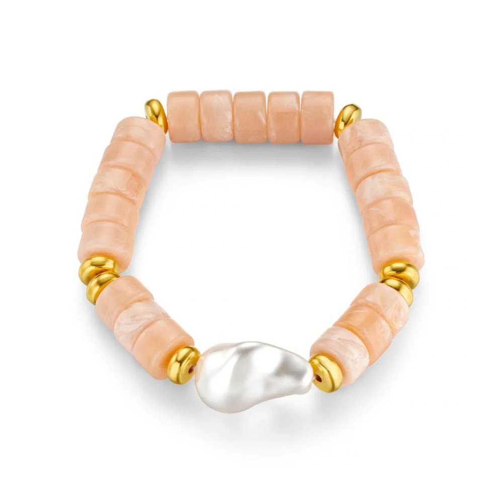 Statement Pearl & Bead Bracelet | Orelia
