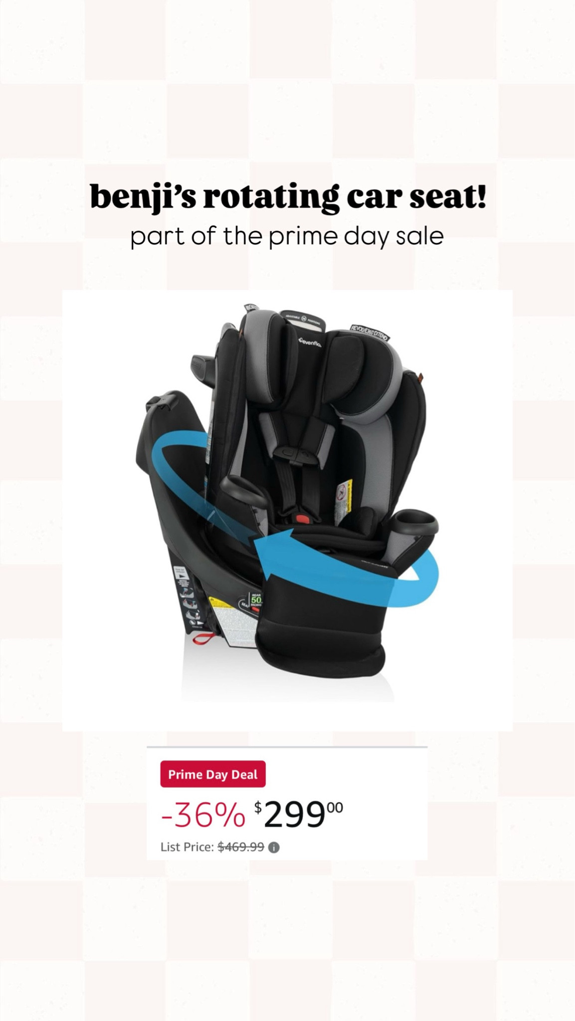 the best rotating car seat!! Part of the amazon prime day sale - don’t sleep on this one  

#LTKSaleAlert #LTKKids #LTKBaby