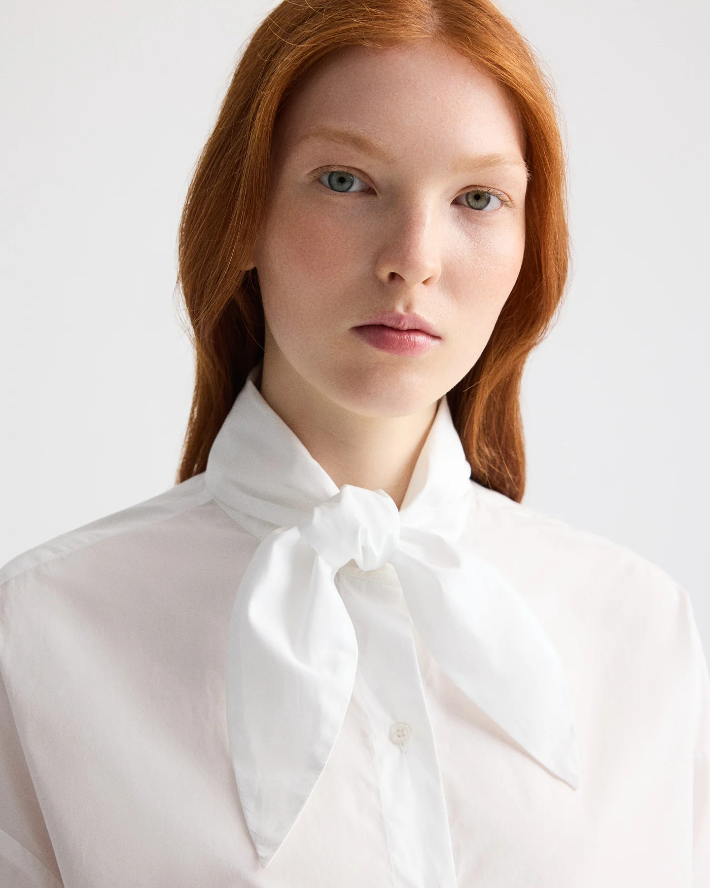 Tie One On Shirt in Superfine Cotton | TWP