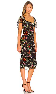 Katie May Posh Dress in Black Floral from Revolve.com | Revolve Clothing (Global)