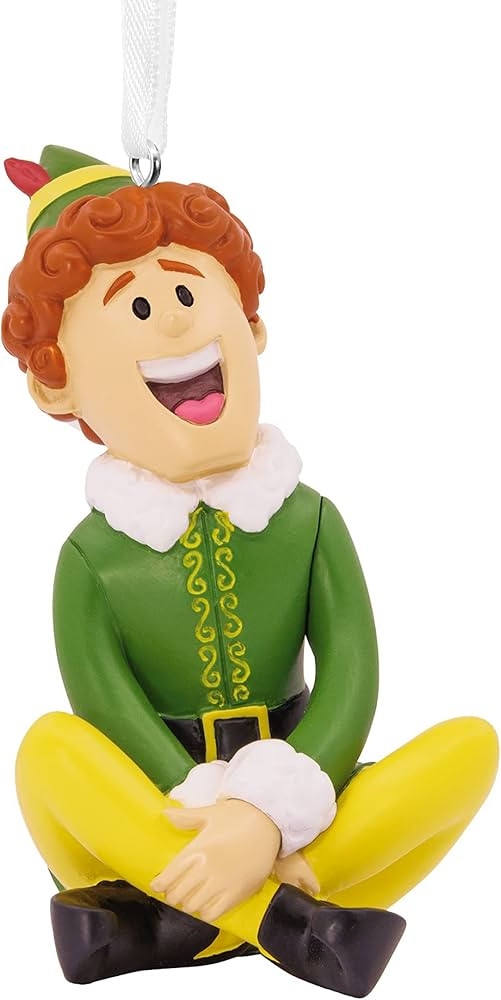 Hallmark Elf Buddy The Elf Singing Christmas Ornament | Amazon (US)