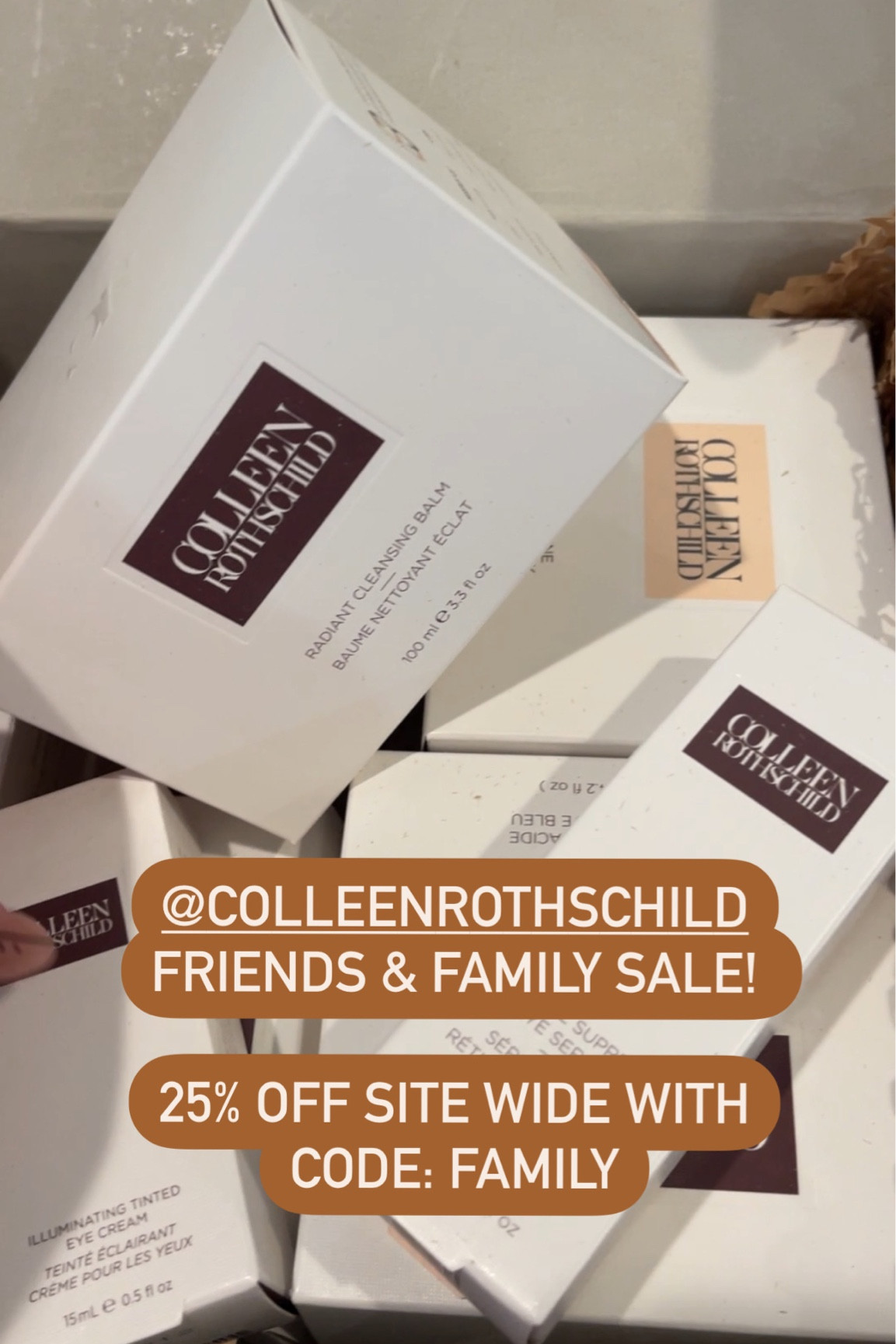 Friends and family sale: 25% off with code FAMILY