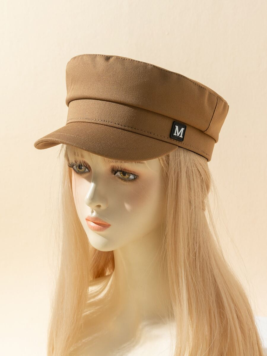 Letter Patch Decor Baker Boy Cap
   
      SKU: sc2208045481118361
          (3 Reviews)  
      ... | SHEIN