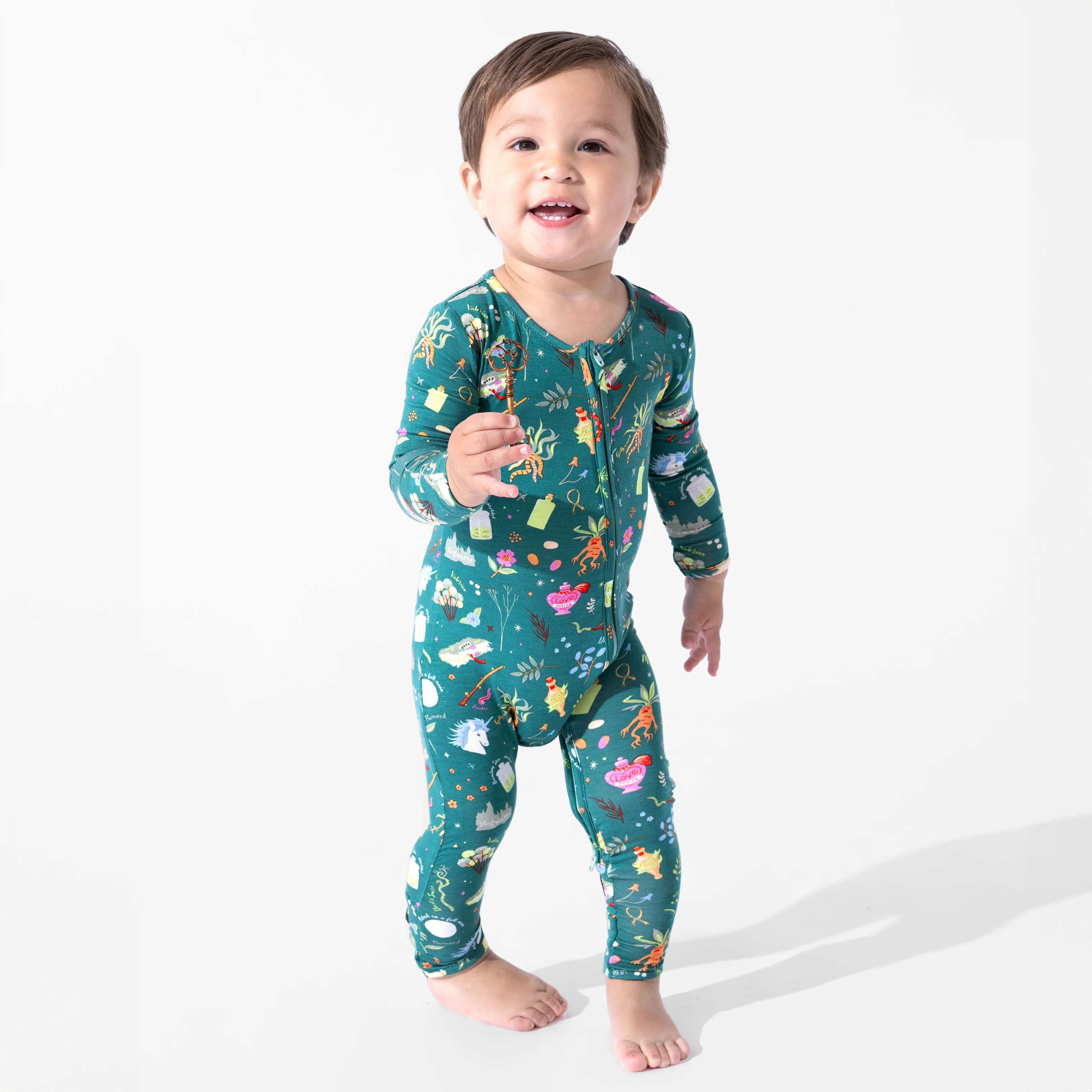 Mandrake's Potions & Herbs Bamboo Convertible Footie | Bellabu Bear