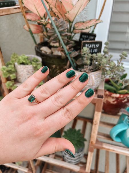 Green nail inspiration 💚💅🏼 glittery nail polish, earthy tones, and more great nail colors in the green color family 

#LTKFind #LTKSeasonal #LTKbeauty