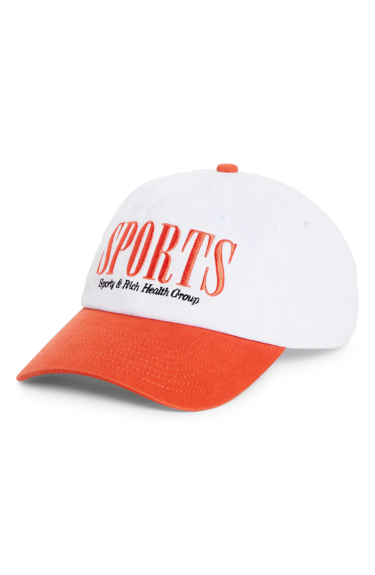 Sports Embroidered Logo Baseball Cap | Nordstrom