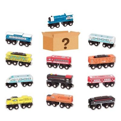 B. toys Wooden Toy Train - 1 of 12 SURPRISE! - Wood & Wheels | Target
