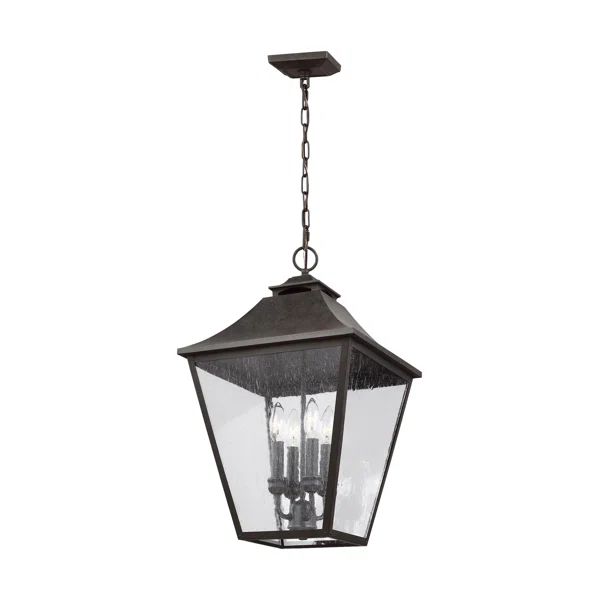 Okeden Bronze 4 -Bulb Outdoor Hanging Lantern | Wayfair Professional
