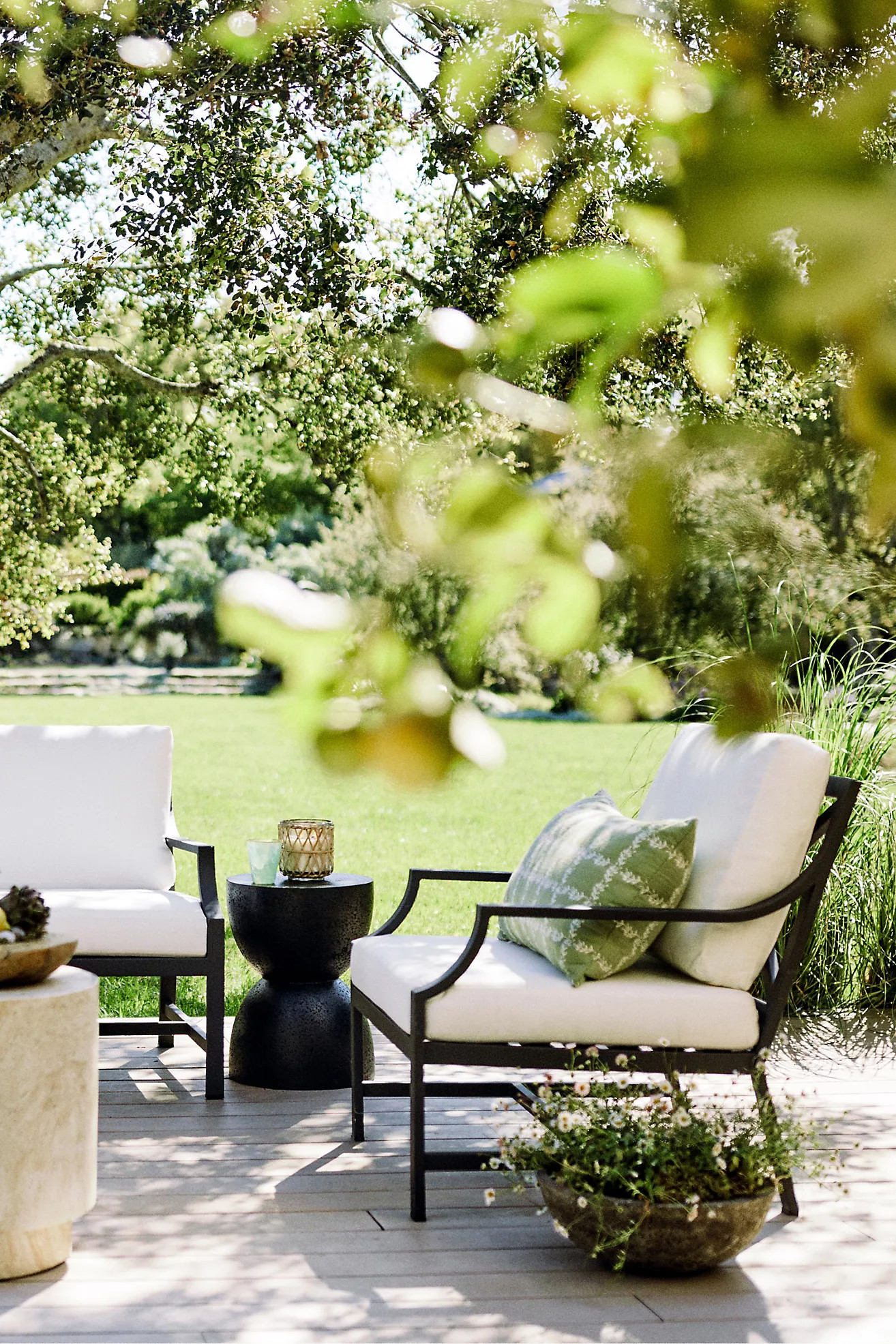 Cape Metal Lounge Chair | Anthropologie (US)