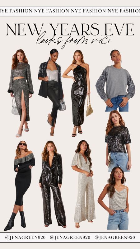 Vici Fashion | NYE Fashion | New Years Eve Fashion | Sequin Dress | Sequin Blazer | Sequin Tops 

#LTKSeasonal #LTKfindsunder100 #LTKHoliday