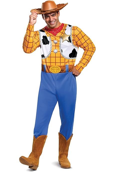 Disguise Men's Woody Deluxe Adult Costume,Multi,XL (42-46) | Amazon (US)
