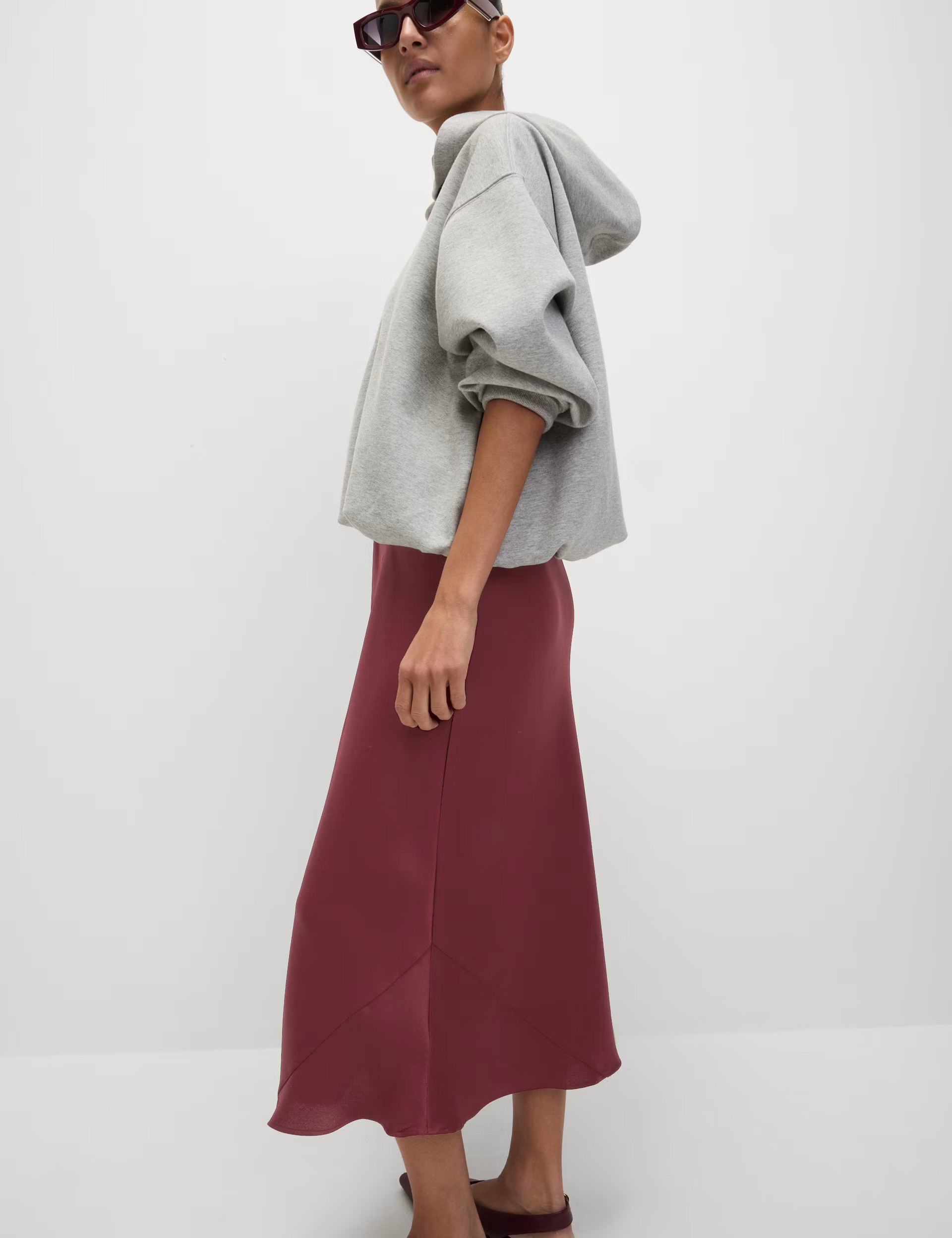 Satin Midaxi Slip Skirt | Marks & Spencer (UK)
