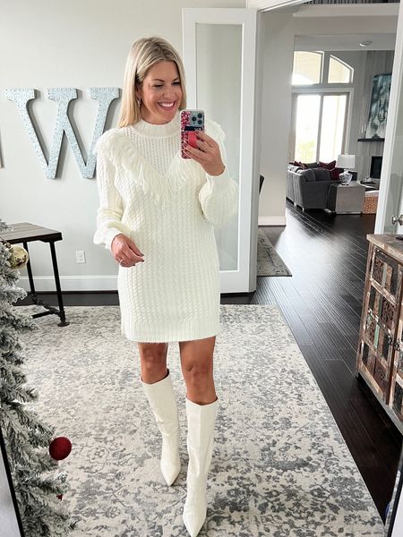 Holiday dress



Holiday outfit inspo  holiday outfits  holiday party outfit  Christmas decor  Christmas tree  outfit inspo  outfit post  style guide  what I wore  holiday fashion  trendy holiday dress  white holiday dress white tall boots  trendy tall boots  

#liketkit 

#LTKparties #LTKstyletip #LTKHoliday