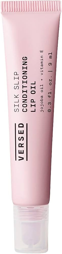 Versed Silk Slip Conditioning Lip Oil, Clear - Lip Balm and Gloss Alternative with Jojoba Oil and... | Amazon (US)