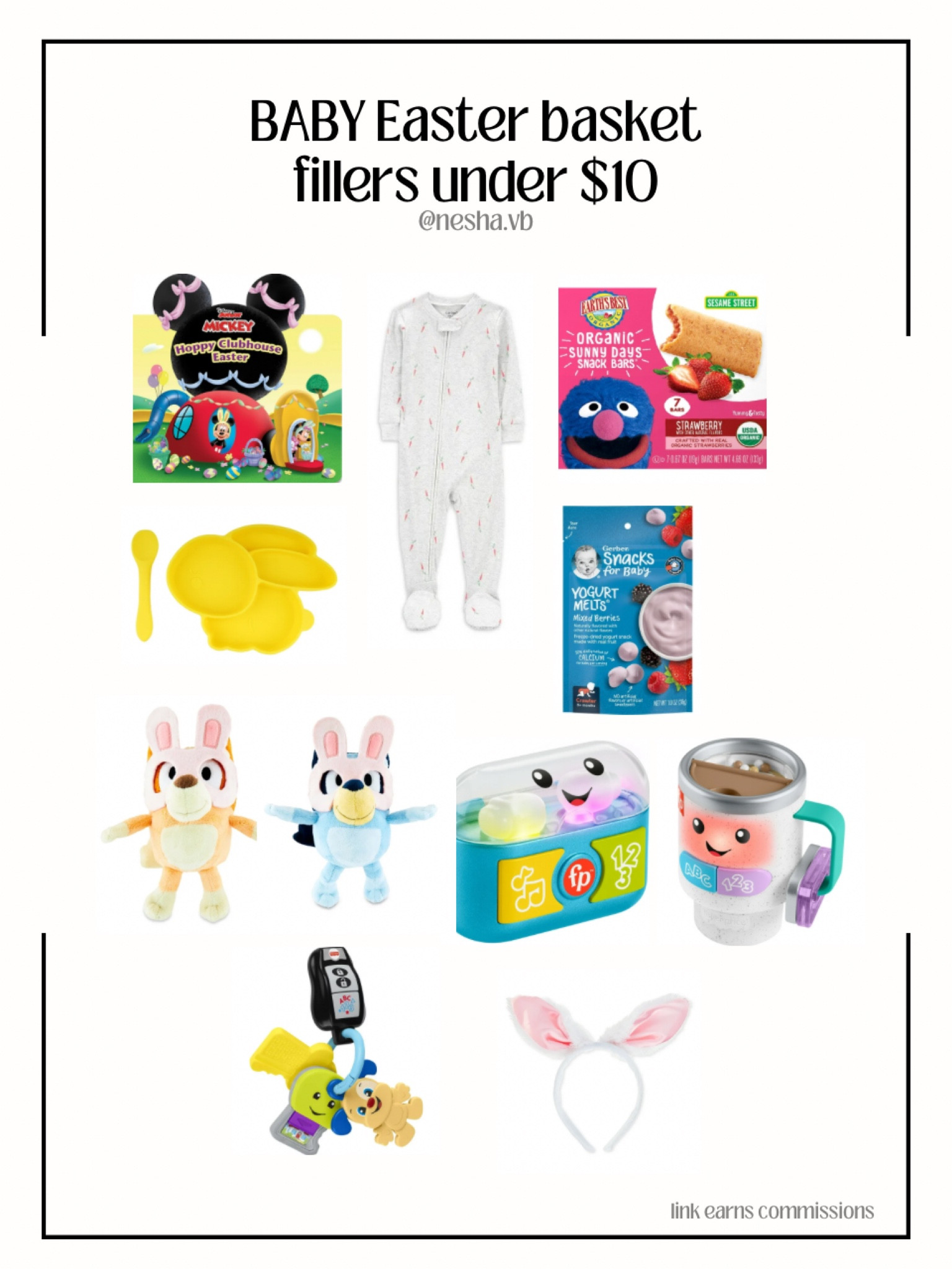 baby Easter basket finds under $10 #easter #springfinds #easterbasket #affordablefinds #shopwithme #ltkseasonal #ltkkids 

#LTKfamily #LTKSpringSale #LTKbaby
