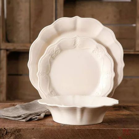 The Pioneer Woman Paige 12-Piece Dinnerware Set | Walmart (US)