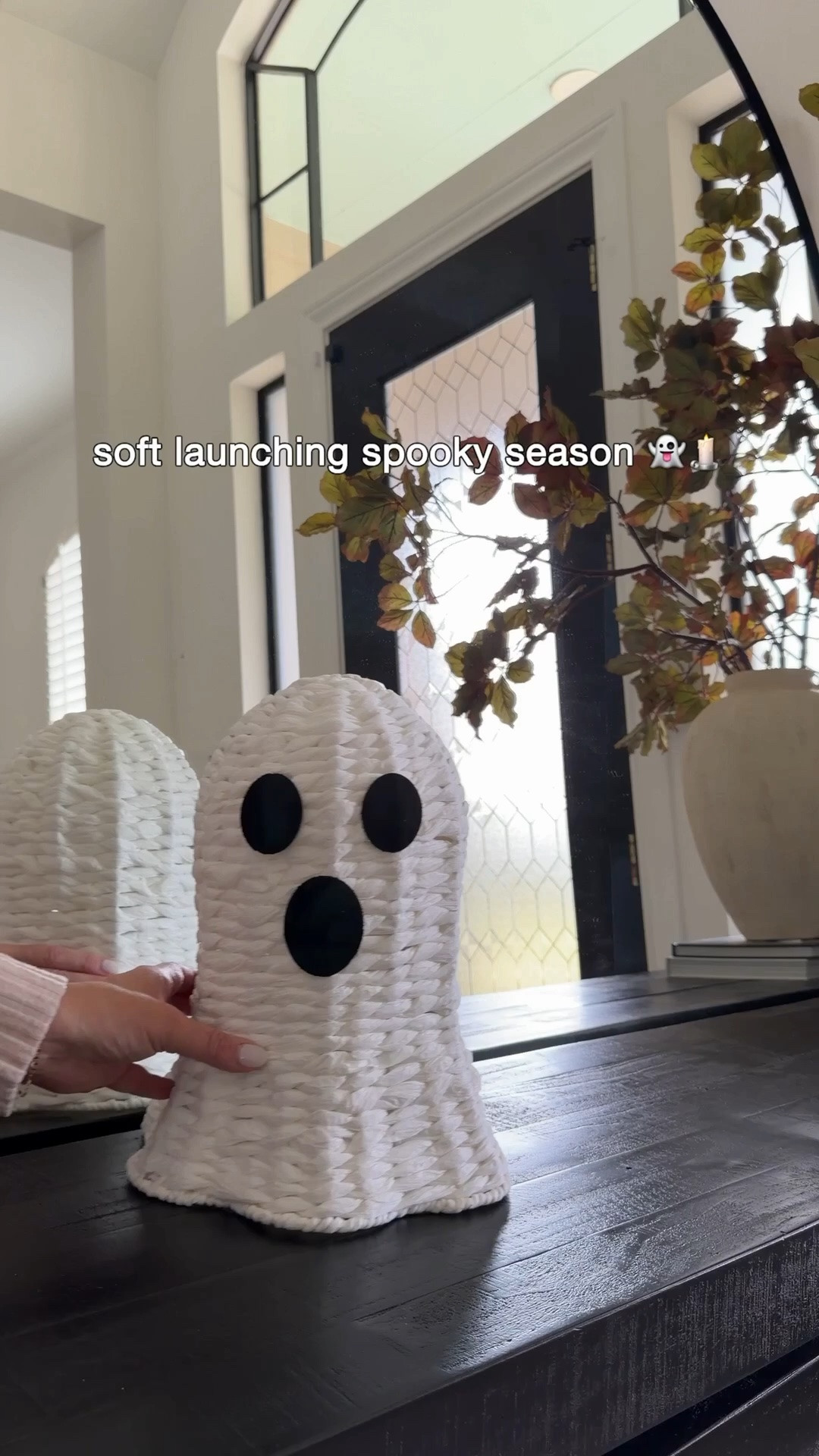 I’ve loved @mudpiegift’s ghosts since I saw them last year, so the second they launched these new pieces, Halloween decorating officially started over here 👻

I got a discount code for you! Use KRISTEN20 for 20% off sitewide at mudpie.com.

The woven ghosts, marble ghost candlesticks, coffin-box taper candles, and mini treat bucket are such fun little details, and I love how easy they are to style on an entryway table, mantel, shelf, or kitchen counter.

#mudpiegiftpartner #HalloweenDecor #GhostDecor #FallHomeDecor #HalloweenFinds

#LTKSeasonal #LTKSaleAlert #LTKHome