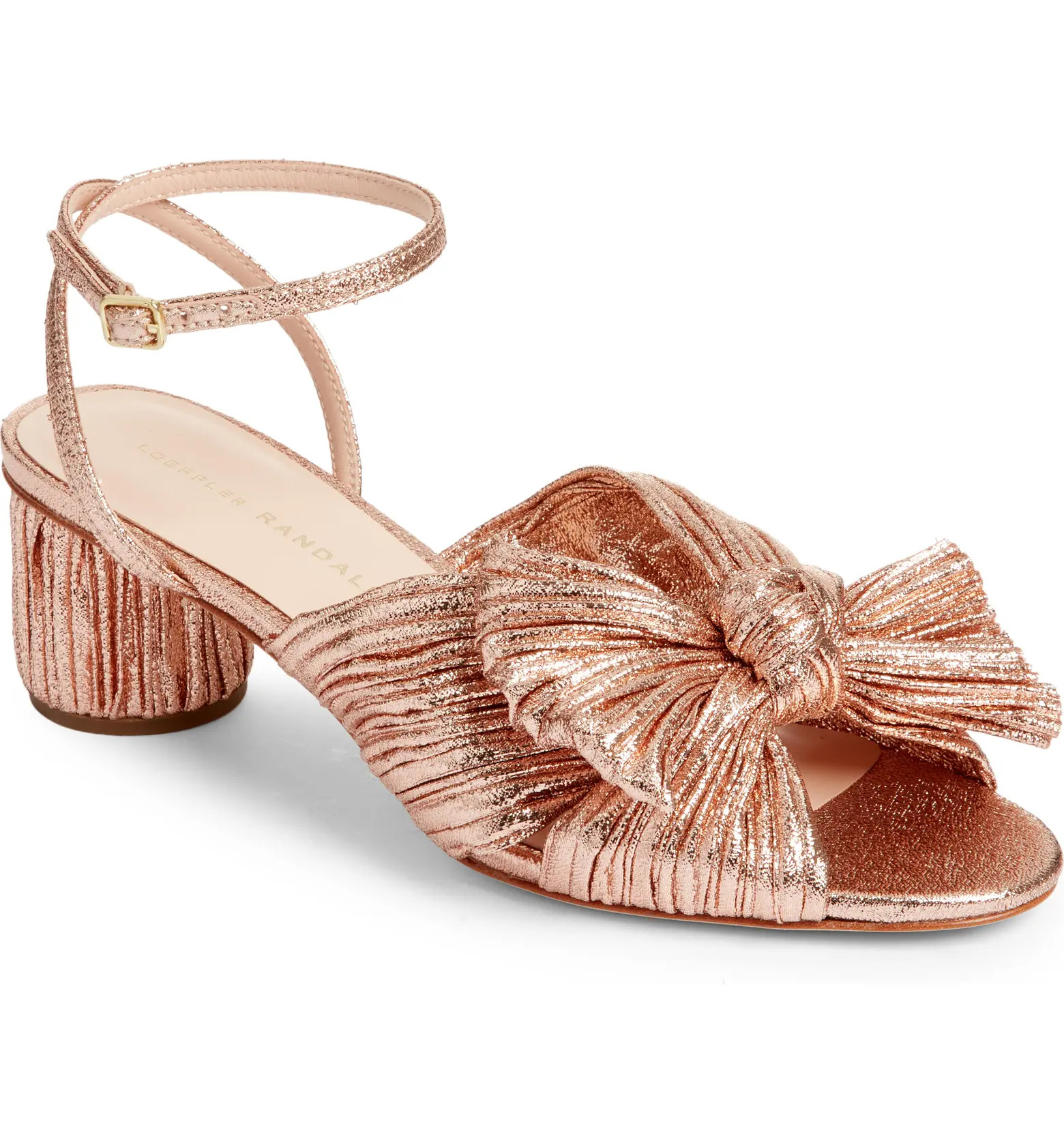 Dahlia Ankle Strap Knotted Sandal (Women) | Nordstrom