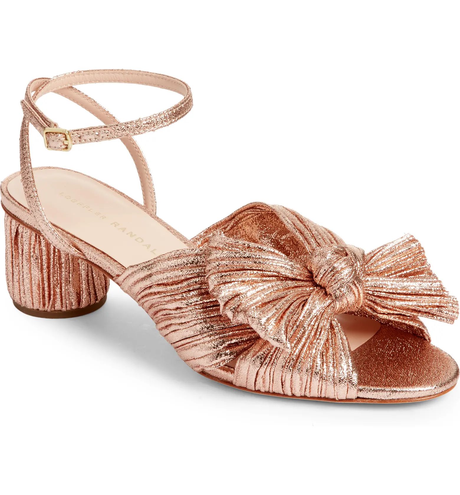 Dahlia Ankle Strap Knotted Sandal (Women) | Nordstrom