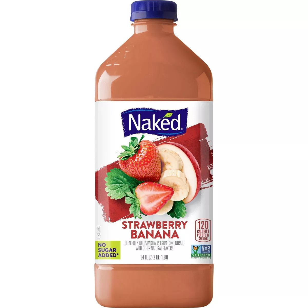 Naked Juice Smoothie Strawberry Banana - 64 fl oz | Target