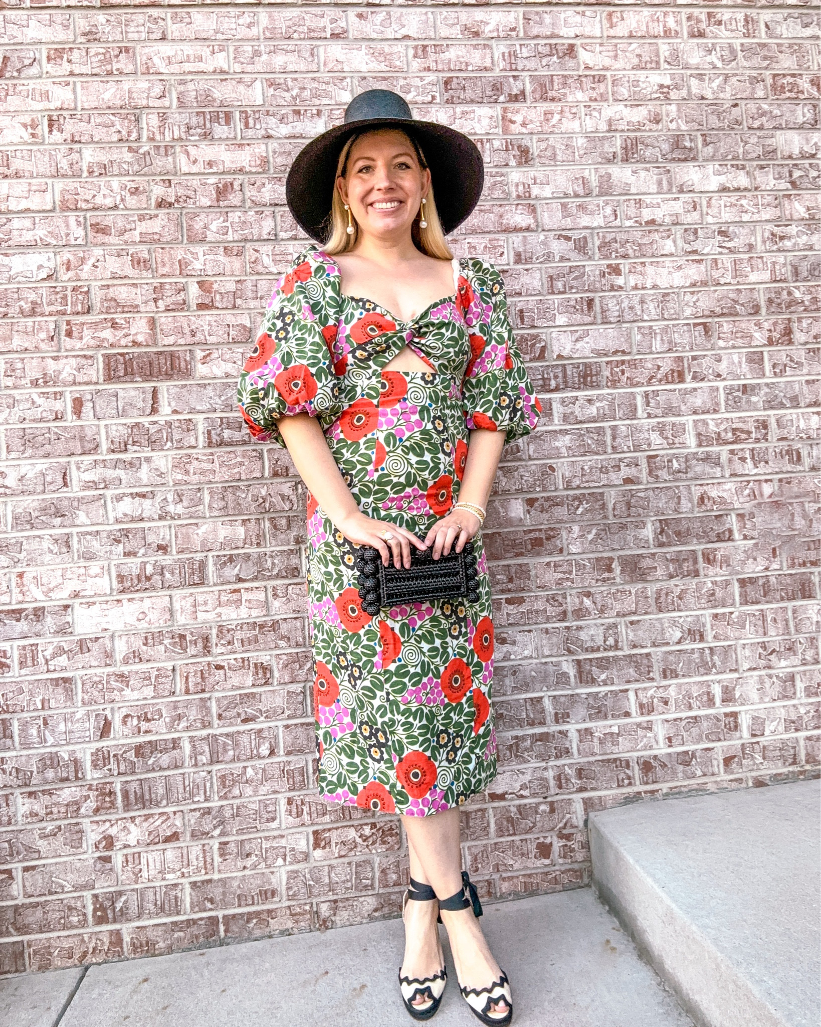 Look 10
Tropical Luxe 🌴 

I have no shade to throw at all of you busting out your gorgeous fall decor, but as for me - I will be over here squeezing every last drop out of summertime! 

The summer threatens to slip away, but the vibes don’t have to go. Outfits like this keep the joy and freedom of vacation alive as we step towards early fall… 

Added scalloped Louboutins + my trusty Cult Gaia clutch, and suddenly “Tropical Luxe” feels like a state of mind. Being joyful is always in style 🌺

Dress - Rhode (linked - rentable from RTR - coupon linked below as well!)
Hat - Similar linked
Clutch - Cult Gaia
Earrings - Lele Sadoughi (linked)
Bracelets - Rocksbox & Target (similar linked)
Shoes - Christian Louboutin
Pineapple Ring - Rocksbox (similar linked)

Join Rent The Runway at a discount with my link! Get 45% off!
https://rtr.app.link/e/0fs7OCs5JNb

#RhodeResort #RhodeGirl #RhodeStyle #LouboutinWorld #LouboutinLover #CultGaia #CultGaiaBag #TropicalLuxe #SummerStyle #LuxuryResortWear #BoldPrints #CapsuleWardrobe #WhatToWear #OOTDInspo #VacationStyle #SummerChic #MaximalistStyle

#LTKStyleTip #LTKSeasonal #LTKItBag