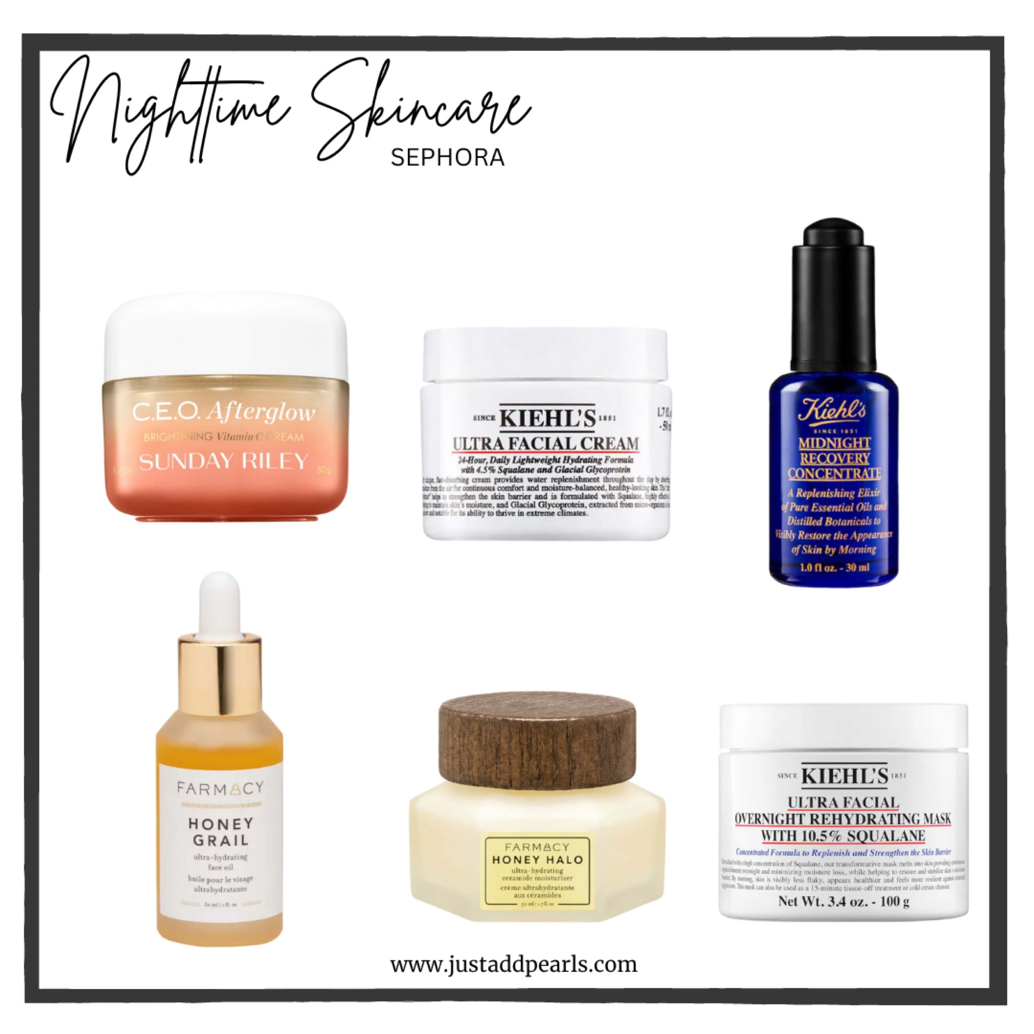 Sephora sale skincare favorites for night time 

#LTKbeauty #LTKsalealert #LTKBeautySale