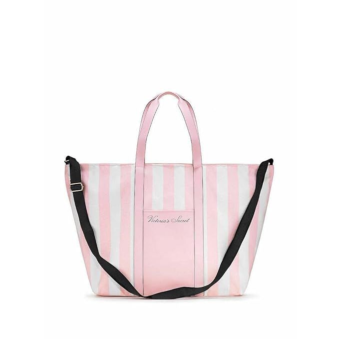 Victoria`s Secret Stripe Weekender Tote Bag | Amazon (US)