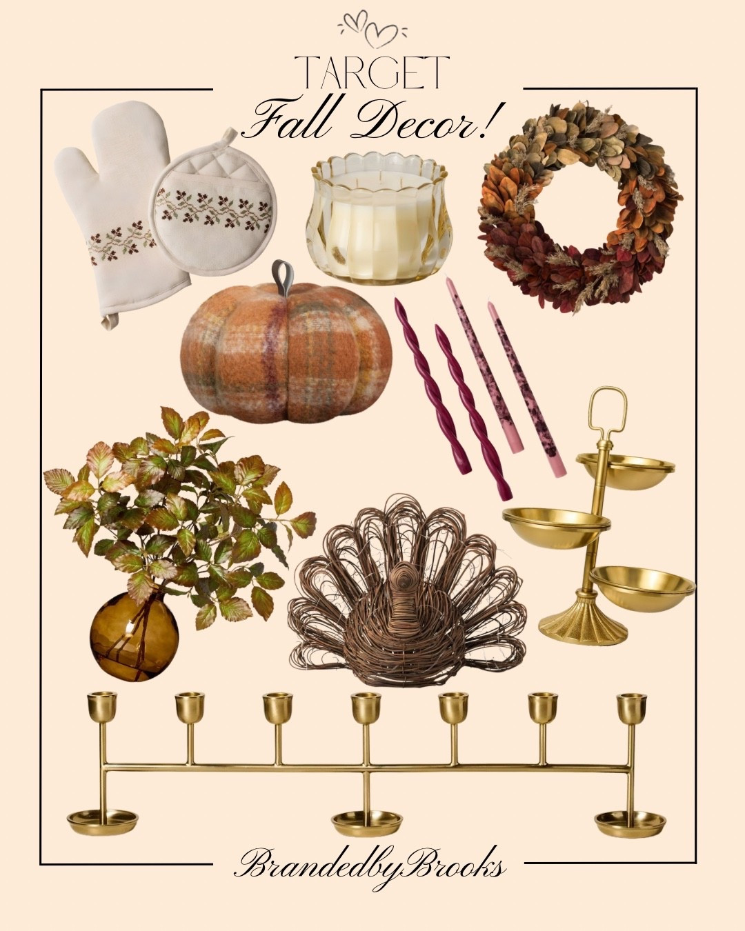Target’s fall decor is HERE 🍂🤎 and I’m already adding everything to my cart!

From cozy pumpkins and pretty florals to vintage-inspired candleholders, woven pieces, and the cutest little details for your tablescape — these finds are giving the perfect warm, collected fall look. 🍁✨

I linked all of my Target fall decor favorites in my LTK! 🛍️

#LTKHome #LTKFinds #TargetFinds #TargetHome #FallDecor