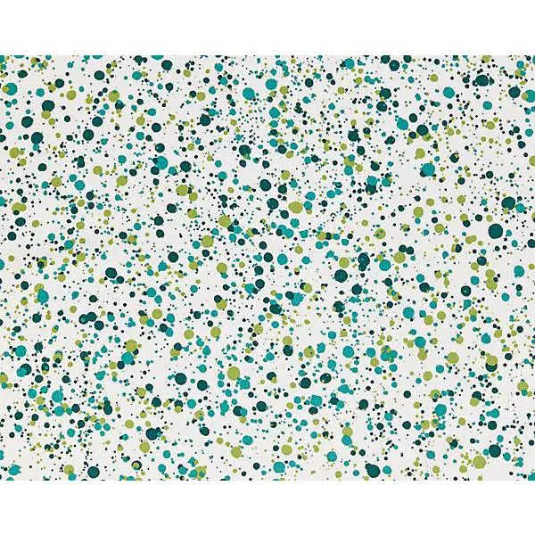 Hinson for the House of Scalamandre Spatter Fabric in Mermaid | Chairish