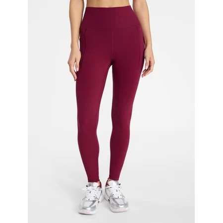 Avia Women s and Women s Plus SoftSculpt High Rise Leggings 27 with Pockets Sizes XS-4X | Walmart (US)
