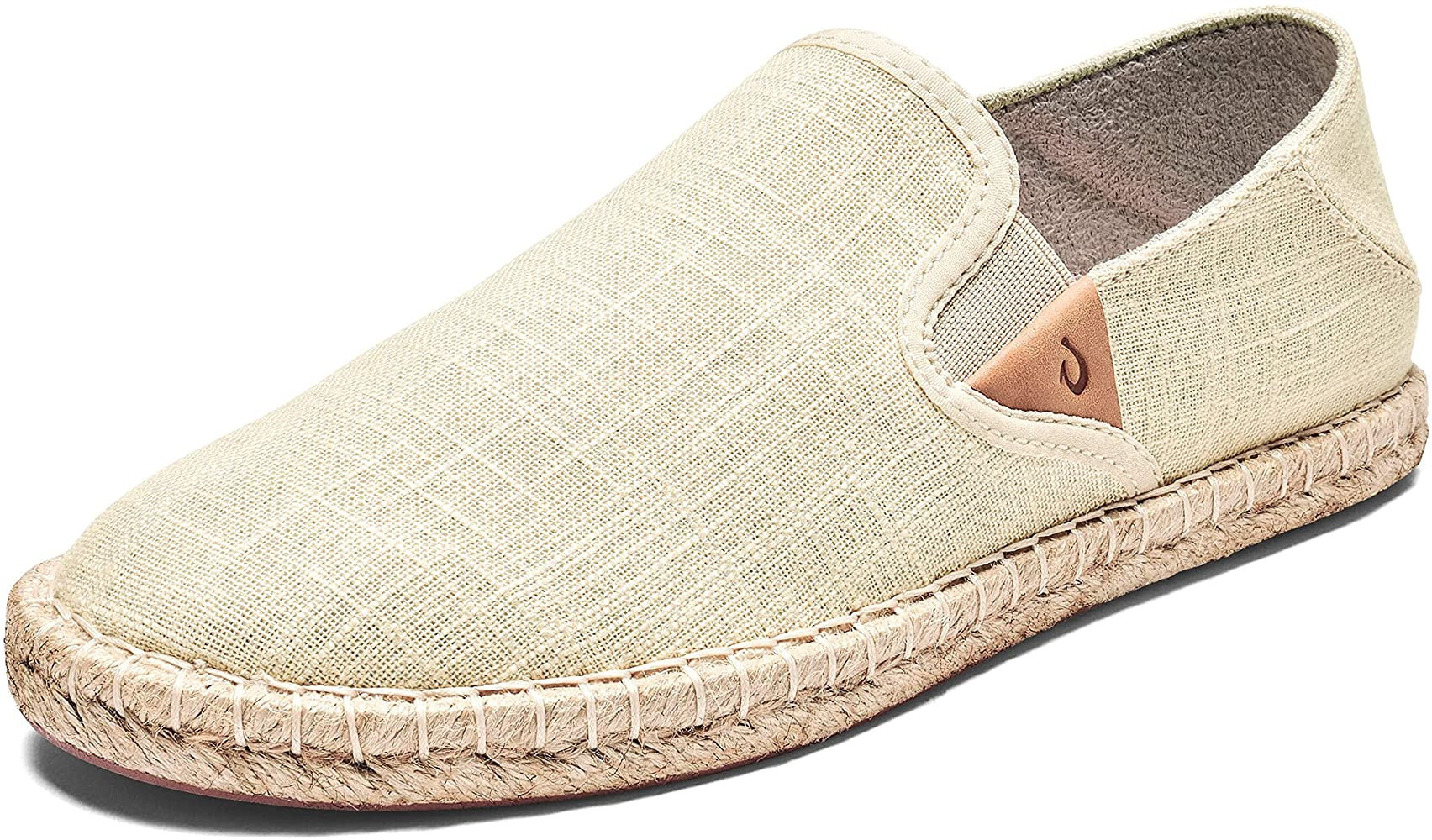 OLUKAI Kaula Pa'a Kapa Women's Espadrilles, Linen Slip-On Shoes with Lightweight Drop-in Heel Des... | Amazon (US)