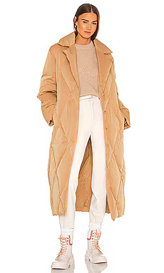 EAVES Ava Coat in Camel from Revolve.com | Revolve Clothing (Global)