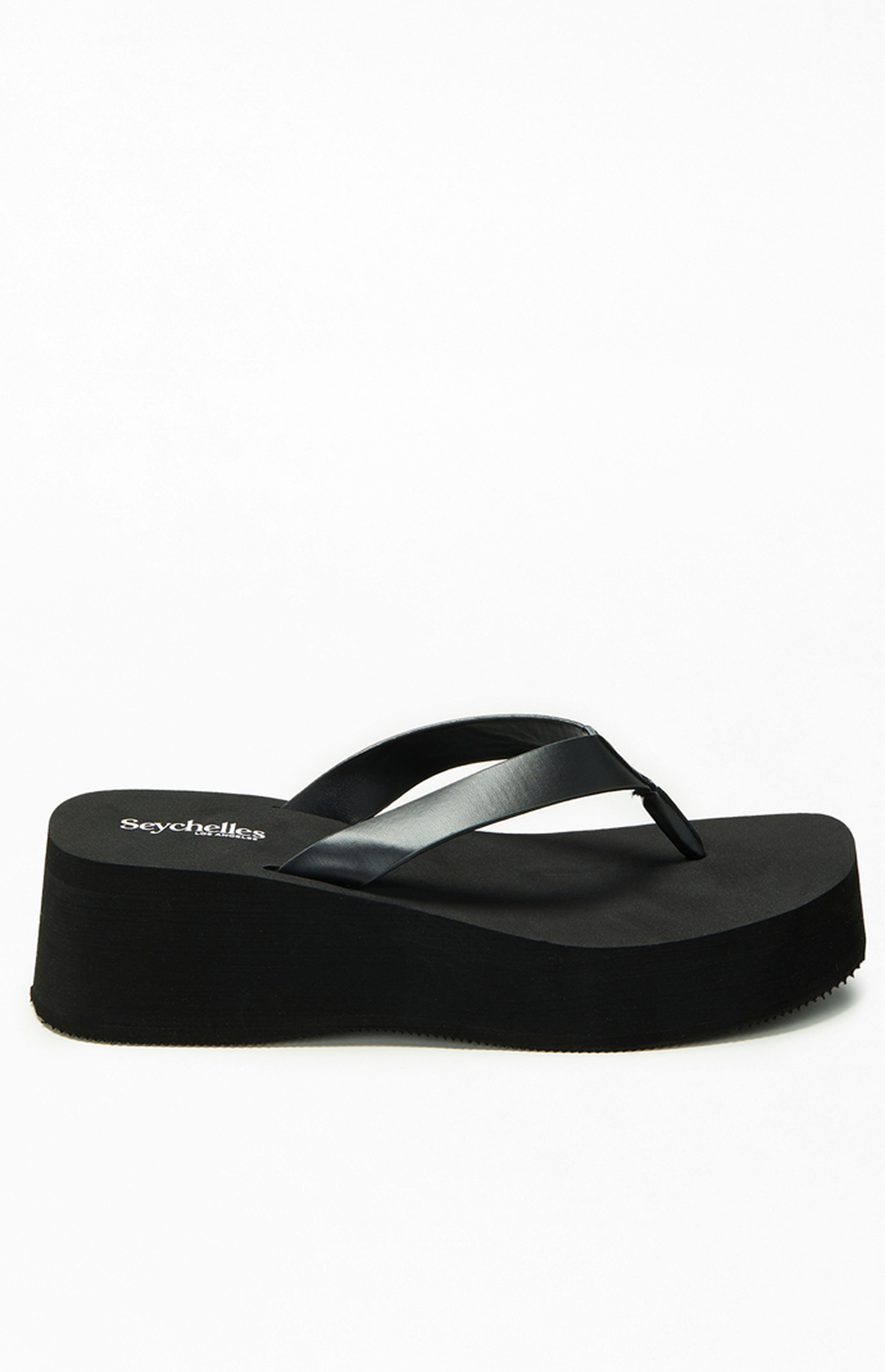 Seychelles Women's Black Skyscraper Platform Sandals | PacSun