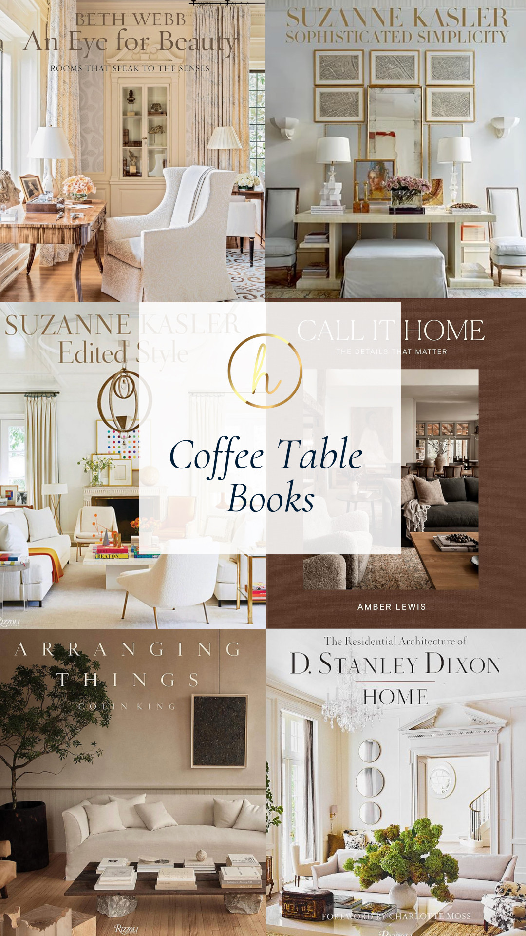 Coffee table books we love 🤍 Timeless interiors, thoughtful details, and endless inspiration—these are some of the books we love to reach for.  Style them, stack them, or simply enjoy the beauty within. Linked our favorites below✨
#LTKHome #LTKFinds #LTKStyle #InteriorDesign #HomeInspiration 

 