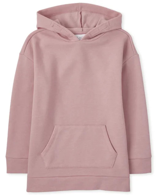 Girls Active Long Sleeve Fleece Hoodie | The Children's Place | The Children's Place